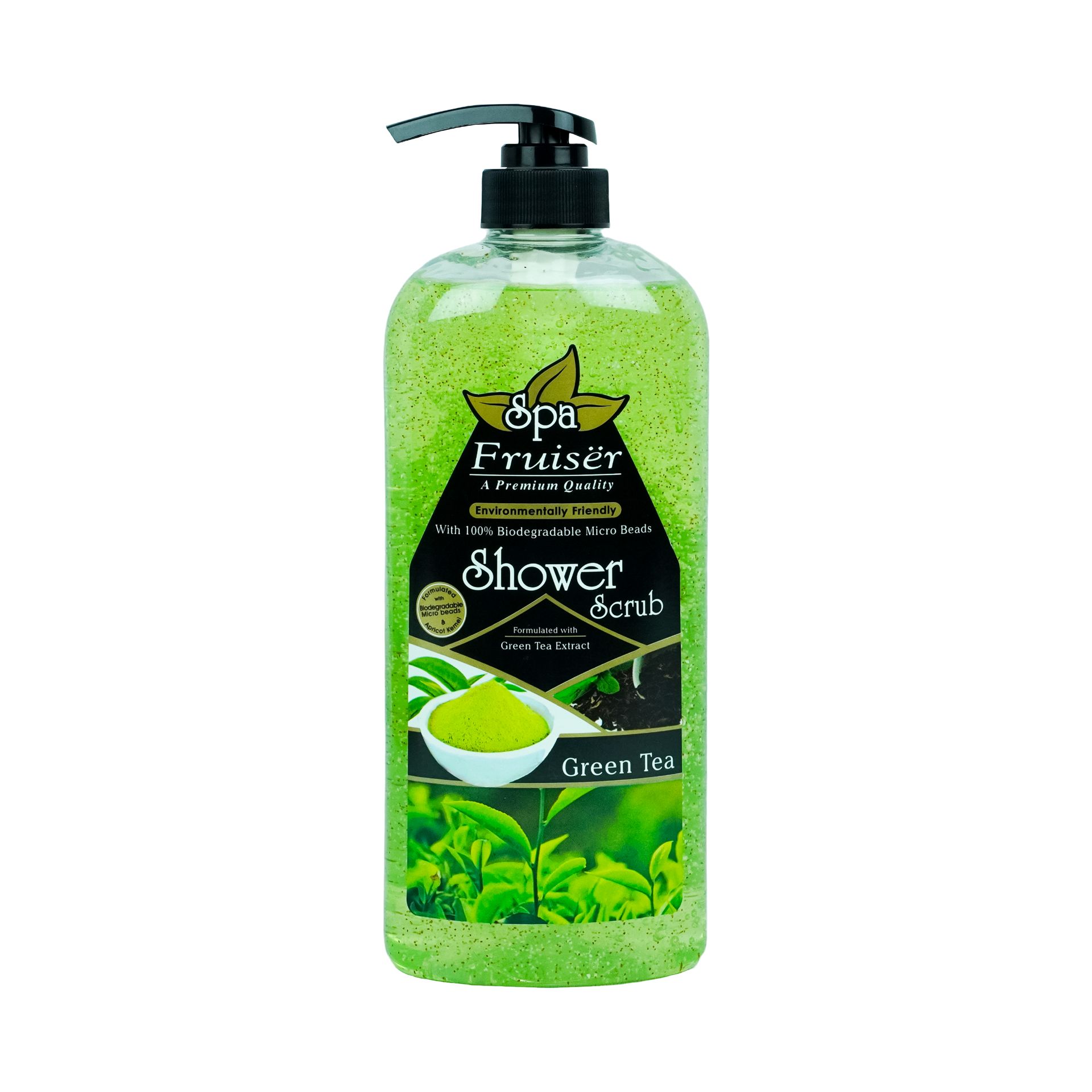 Picture of Fruiser Shower Scrub Green Tea (730ml)