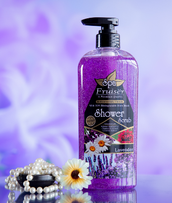 Picture of Fruiser Shower Scrub Lavender (730ml)