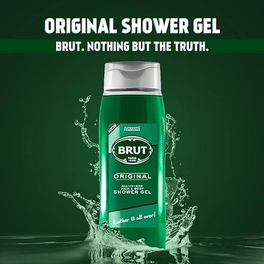 Picture of Brut Original All-In-One Hair & Body Shower Gel 500ml