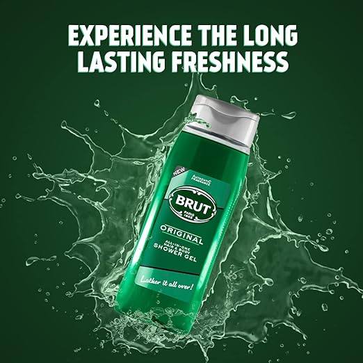 Picture of Brut Original All-In-One Hair & Body Shower Gel 500ml