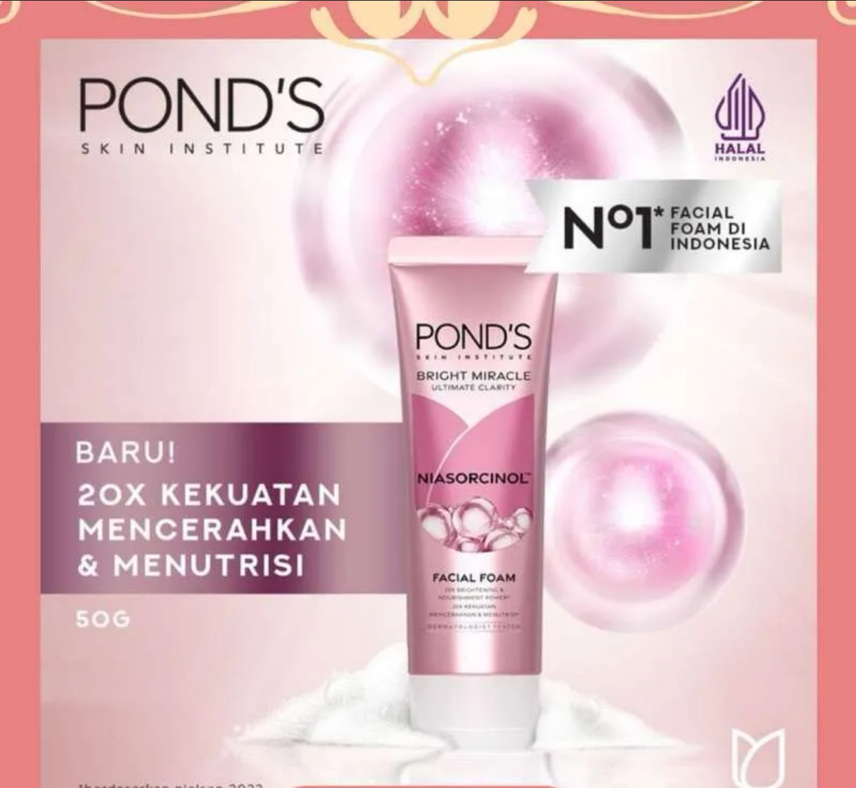 Picture of Bright Miracle Ultimate Clarity Niasorcinol Facial Foam 100g