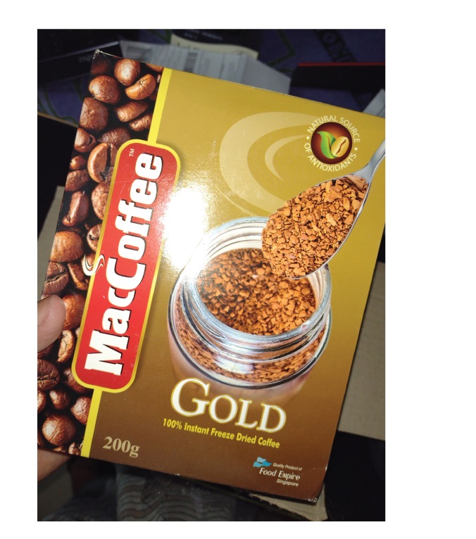 Picture of (Pack of 2 ) Maccoffee Gold Box 200 Gm - Coffee