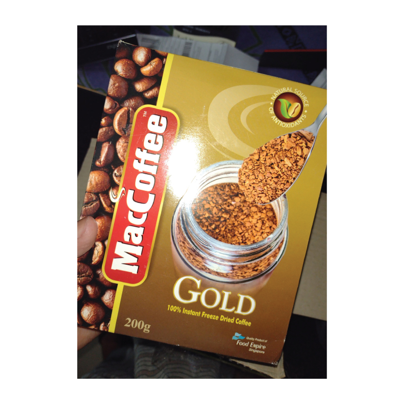 Picture of (Pack of 2 ) Maccoffee Gold Box 200 Gm - Coffee
