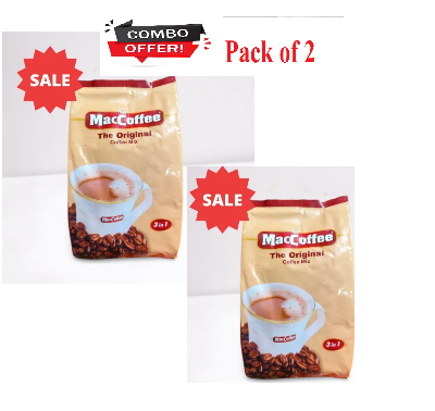 Picture of (Pack of 2 ) MacCoffee Instant Coffee Mix 3 In 1-1kg (Malaysa)