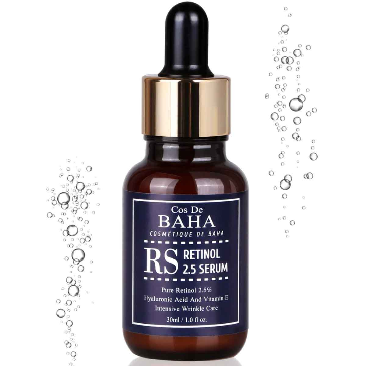 Picture of Cos De Baha Retinol 2.5% Facial Serum with Vitamin E 30ml (RS)