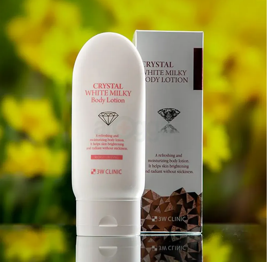 Picture of 3w clinic Crystal white milky body lotion - Body Lotion 150ml