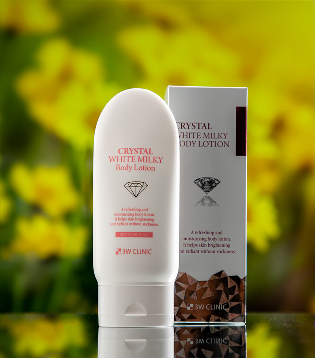 Picture of 3w clinic Crystal white milky body lotion - Body Lotion 150ml