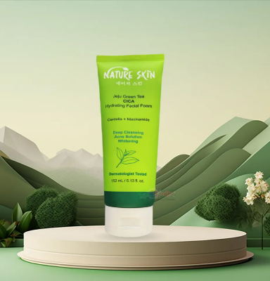 Picture of Nature Skin Jeju Green Tea CICA Hydrating Facial Foam – 152 ml