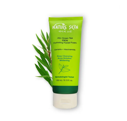 Picture of Nature Skin Jeju Green Tea CICA Hydrating Facial Foam – 152 ml