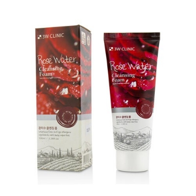 Picture of 3W Clinic Rose Cleansing Foam (100ml)