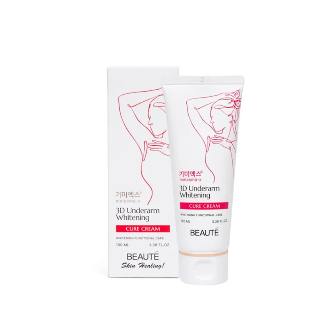 Picture of BEAUTE 3D Underarm Whitening Cure Cream 100ml