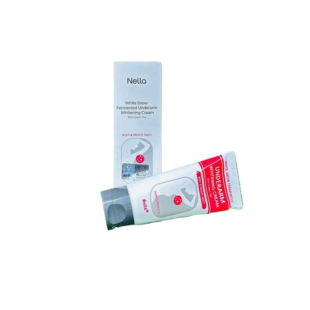 Picture of Nella White Snow Fermented Underarm Whitening Cream White Green Tea 50ml
