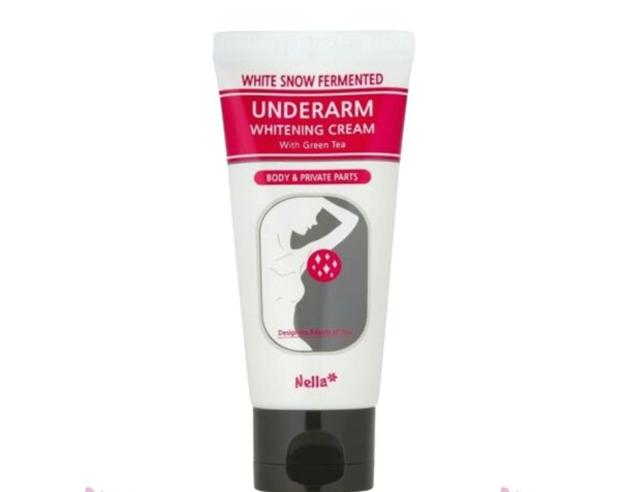 Picture of Nella White Snow Fermented Underarm Whitening Cream White Green Tea 50ml