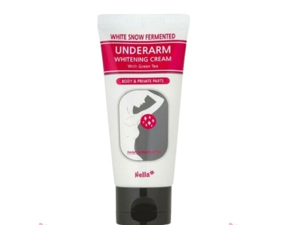 Picture of Nella White Snow Fermented Underarm Whitening Cream White Green Tea 50ml