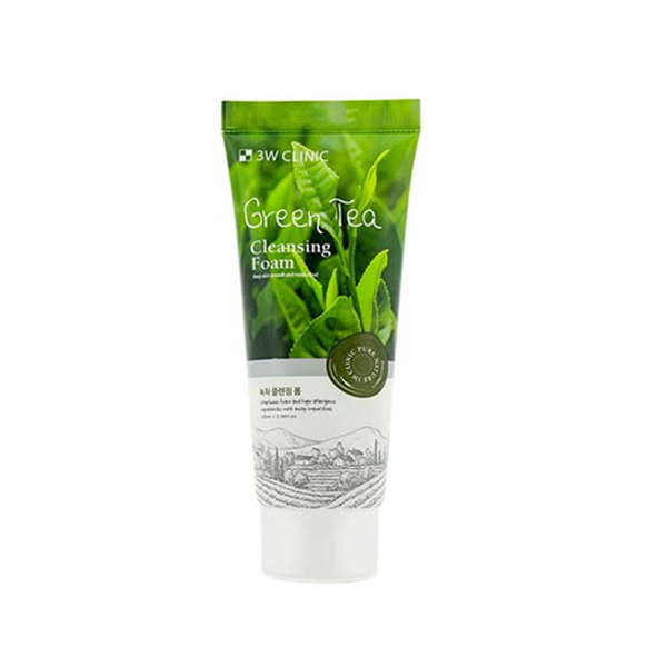 Picture of 3W Clinic Green Tea Foam Cleansing (100ml)