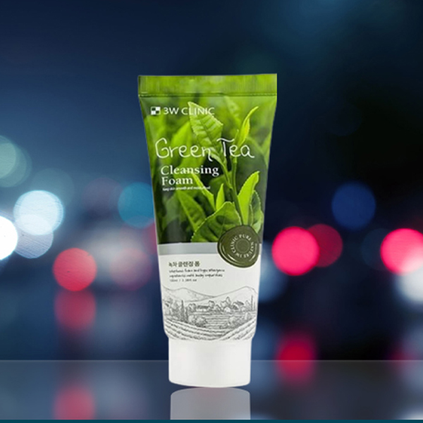 Picture of 3W Clinic Green Tea Foam Cleansing (100ml)