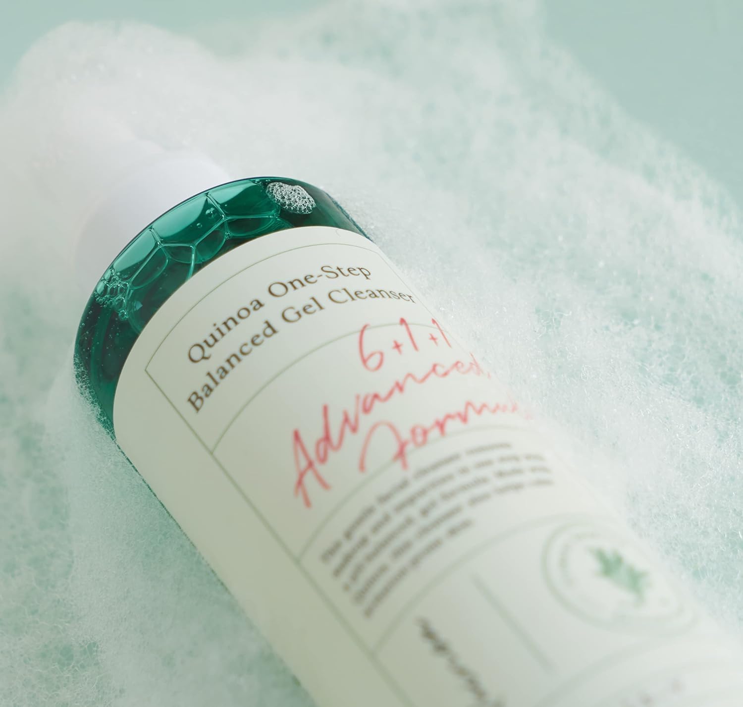Picture of AXIS-Y Quinoa One Step Balanced Gel Cleanser with Quinoa, Centella Asiatica & Herbal Complex | Daily Mild Face Cleanser for All Skin Type | Vegan & Cruelty-Free Korean Skin Care | 180ml
