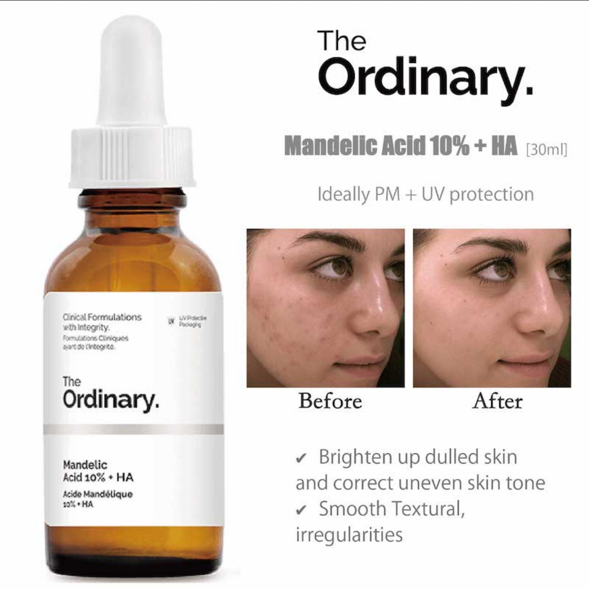 Picture of The Ordinary Mandelic Acid 10% + HA 30ml