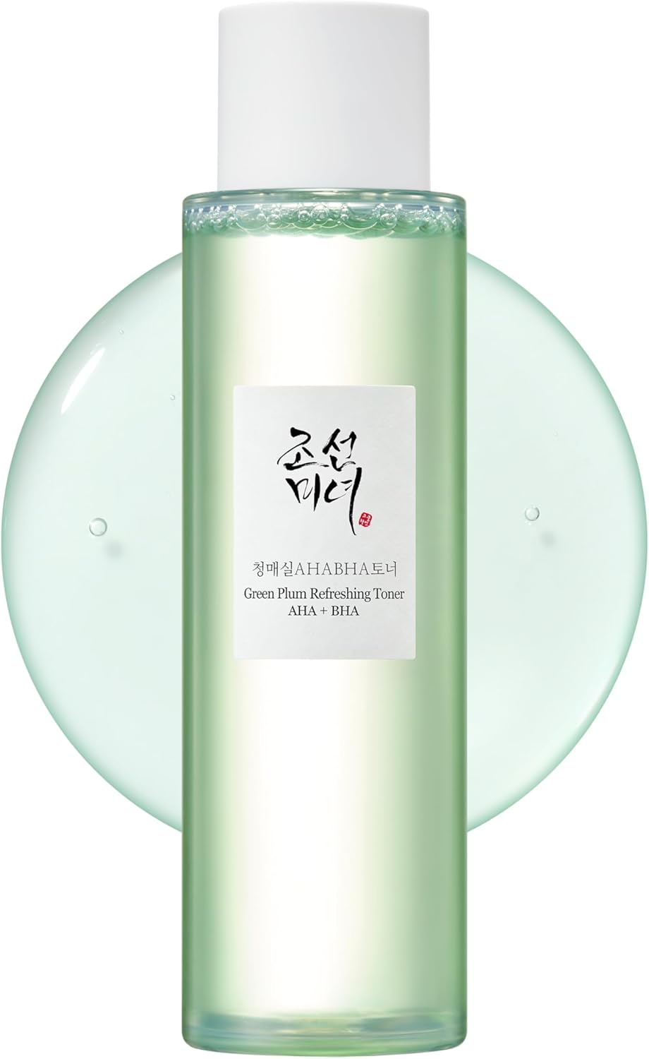 Picture of Beauty of Joseon Green Plum AHA BHA Toner Refreshing Facial Essence Moisturizer Mild Exfoliating Salicylic Acid for All Skin Types, Korean Skin Care for Men Women 150ml