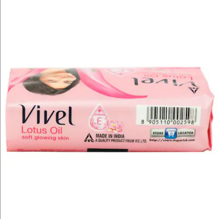 Picture of Vivel Lotus Oil Soft Glowing Skin Vitamin E Soap 100gm