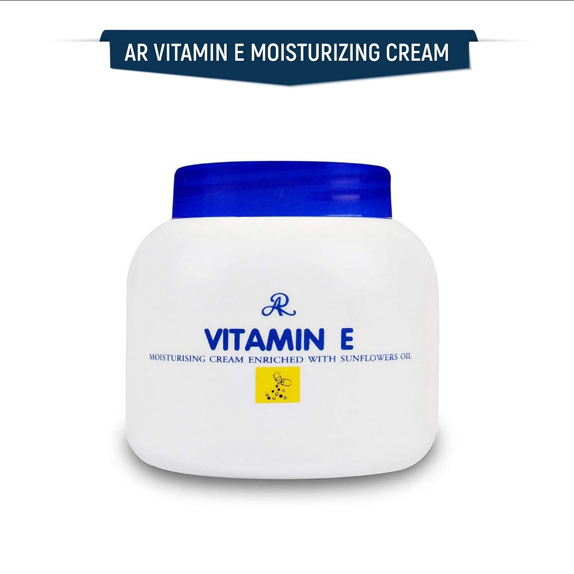 Picture of AR Vitamin E Moisturizing Cream Enriched With Sunflower Oil 200ml