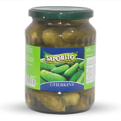 Picture of Saporito Gherkins Whole 670gm