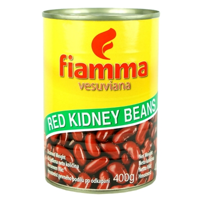 Picture of Fiamma Vesuviana Red Kidney Beans in Brine 400g