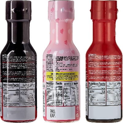 Picture of Samyang Buldak Sauce Hot Sauce Variety Set - Buldak Ramen Carbonara, Hot Sauce Piquante, Hot Chicken Flavor x2 Spicy