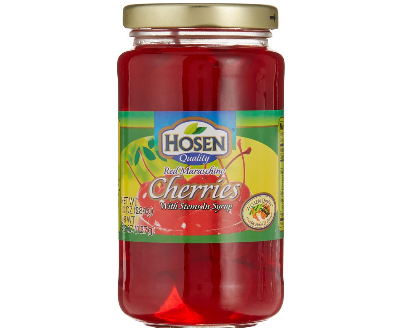 Picture of Hosen  Red Cherries with Stem, 284g