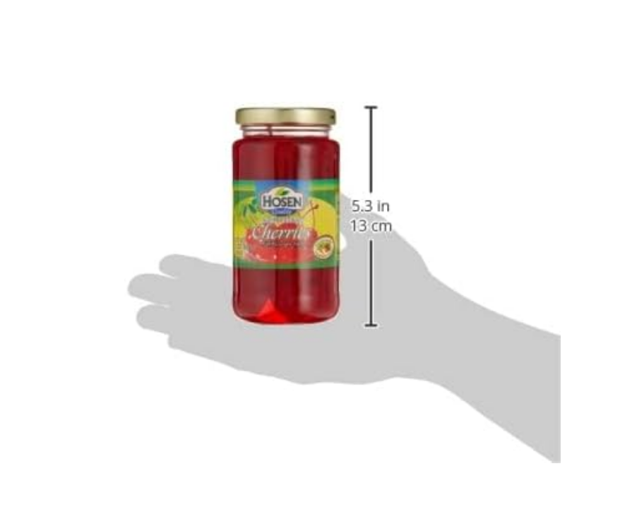 Picture of Hosen  Red Cherries with Stem, 284g