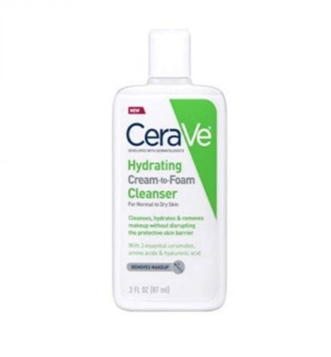 Picture of CeraVe Hydrating Cream To Foam Cleanser For Normal to Dry Skin 87ml