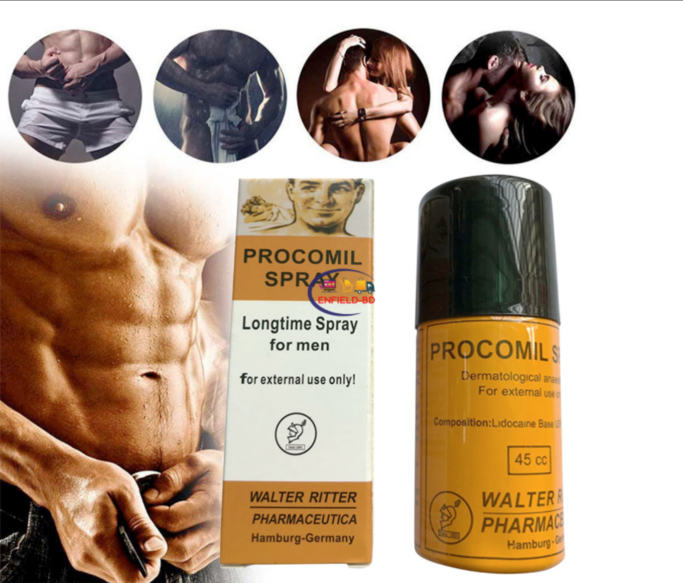 Picture of Walter-Ritter Pro-comil Spray for Men - 45 ml
