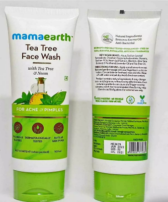 Picture of MamaEarth Tea Tree Face Wash-100ml