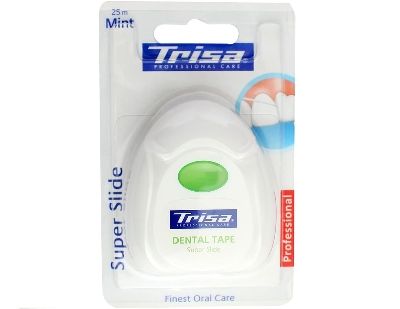 Picture of Trisa Professional Dental Tape Super Slide Mint, 25 M