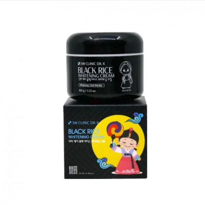 Picture of 3W Clinic Dr. K Black Rice Whitening Cream 100gm