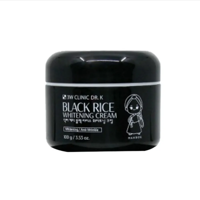 Picture of 3W Clinic Dr. K Black Rice Whitening Cream 100gm
