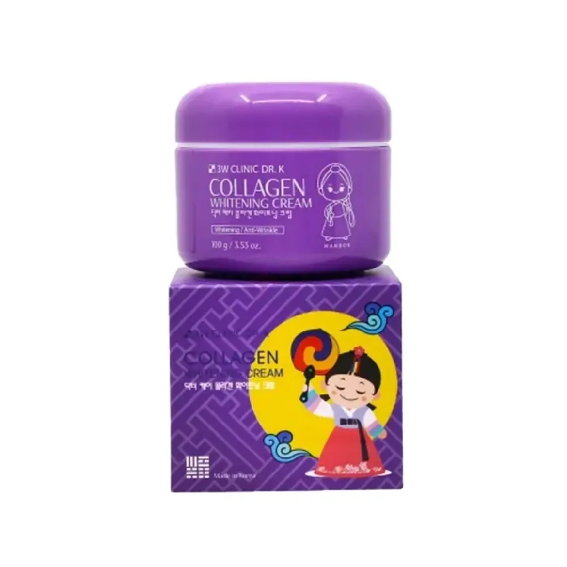 Picture of 3W Clinic Dr. K Collagen Whitening Cream 100gm