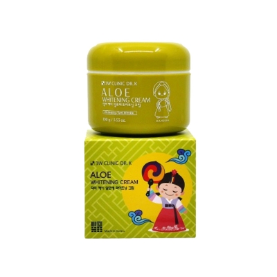 Picture of 3W Clinic Dr. K Aloe Whitening Cream 100gm