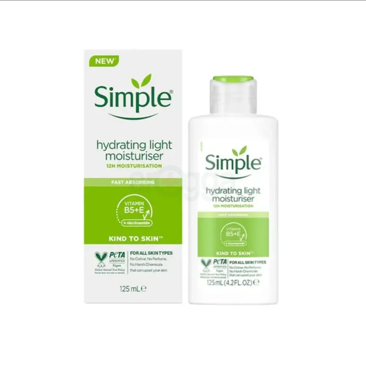 Picture of Simple Kind to Skin Hydrating Light Moisturiser with Vitamin B5+E & Niacinamide