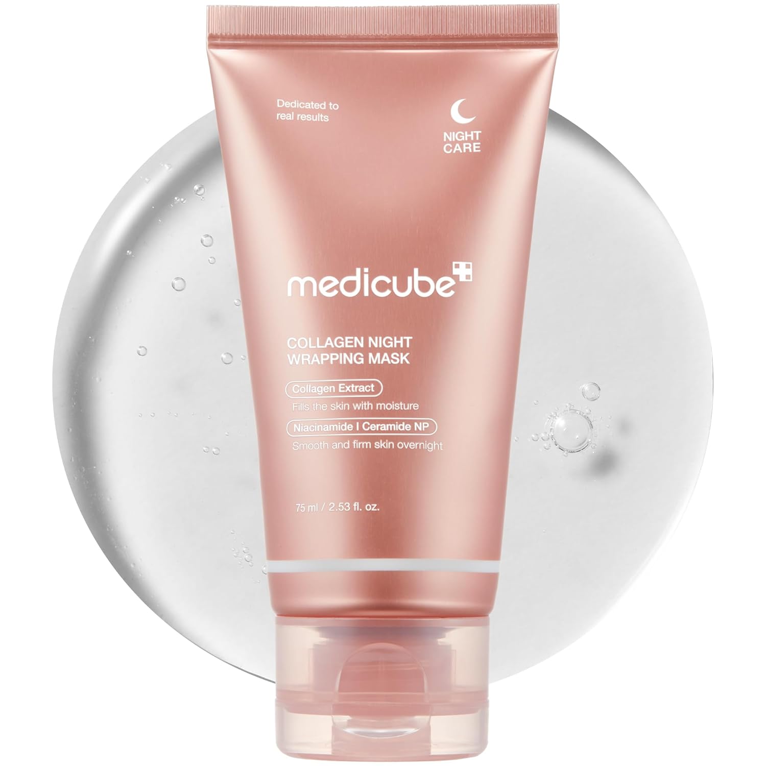 Picture of medicube Collagen Overnight Wrapping Peel Off Facial Mask Pack 75ml