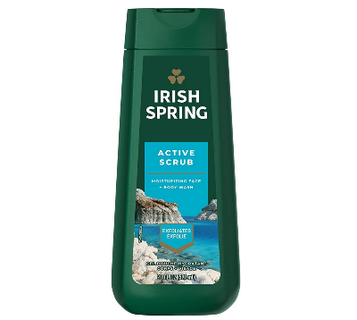 Picture of Irish Spring Mens Body Wash, Active Scrub 591ml