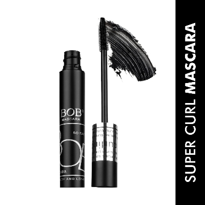 Picture of BOB Big Eye Super Curl Mascara, Waterproof, Curling, Long Lasting, 8gm