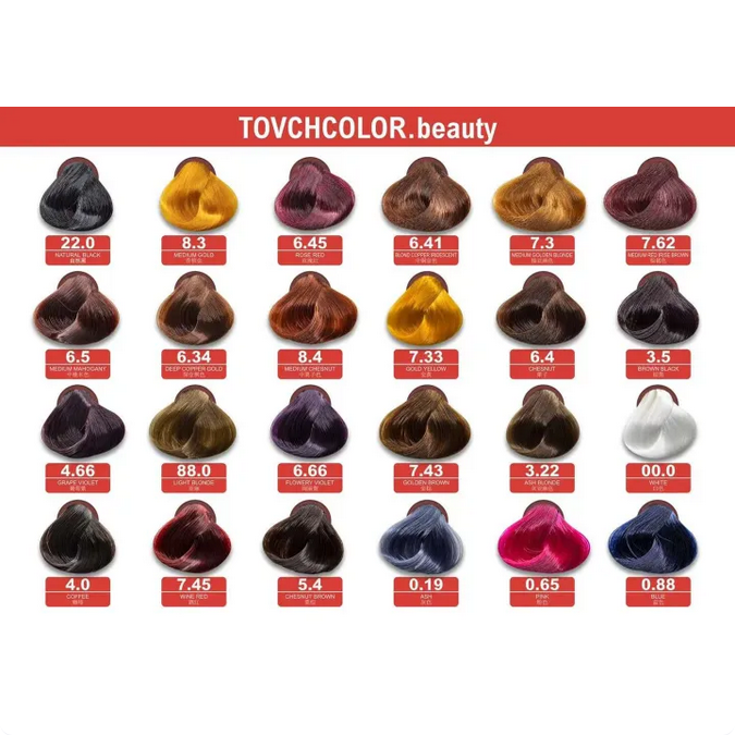 Picture of TOV CH Permant Color, TOVCH Hair Color (80ml*2)