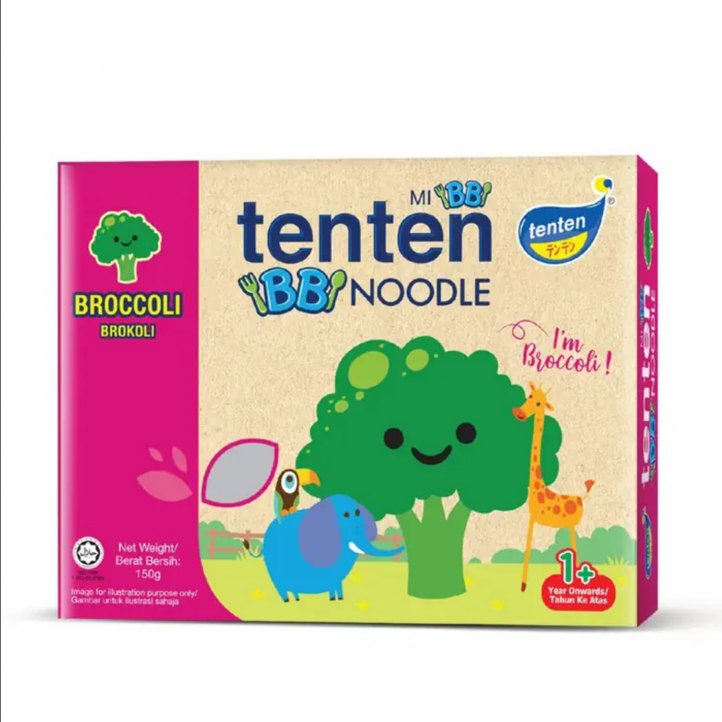 Picture of (Pack of 4 ) Tenten Natural Baby BB Noodle (150g) Could be any flavour