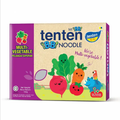 Picture of (Pack of 4 ) Tenten Natural Baby BB Noodle (150g) Could be any flavour