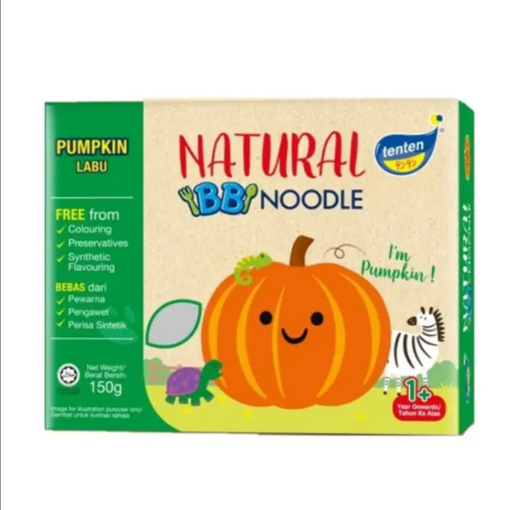 Picture of (Pack of 4 ) Tenten Natural Baby BB Noodle (150g) Could be any flavour