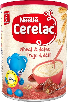 Picture of Cerelac Infant Cereal Wheat & Dates, baby Food, 400G