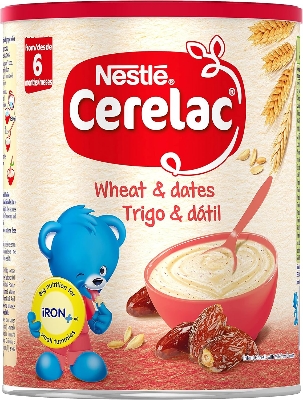 Picture of Cerelac Infant Cereal Wheat & Dates, baby Food, 400G