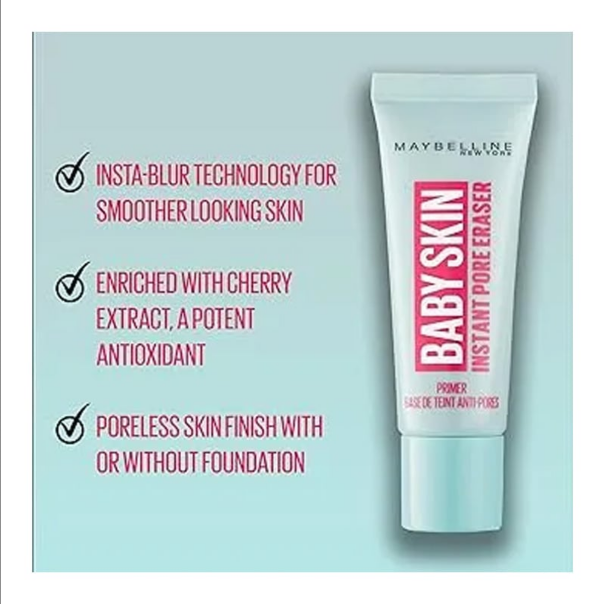 Picture of Maybelline Baby Skin Instant Pore Eraser Primer (22ml)