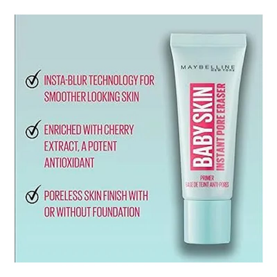 Picture of Maybelline Baby Skin Instant Pore Eraser Primer (22ml)